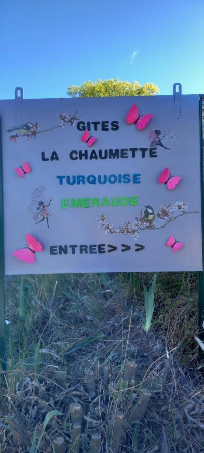 Gite La Chaumette Appartement Turquoise 贝尔格新城 外观 照片